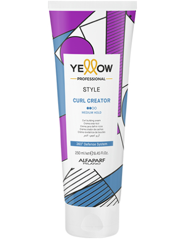 YELLOW STYLE CURL CREATOR keskmise...