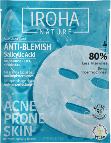 IROHA NATURE ACNE PRONE mask...