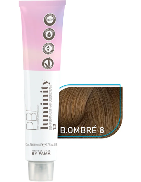 LUMINITY blond ombre 8 light blond - tonējošā matu krāsa 80ml