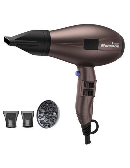 Föön Monsoon AC mootor, 2000W-2400W, 3 temperatuurirežiimi