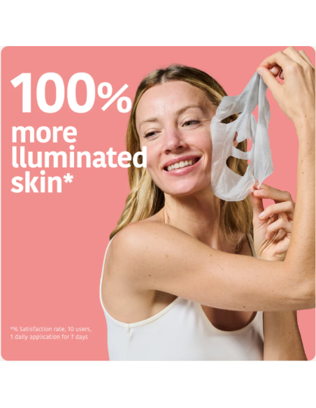 IROHA NATURE näomask hüaluroonhappe ja C-vitamiiniga 20ml