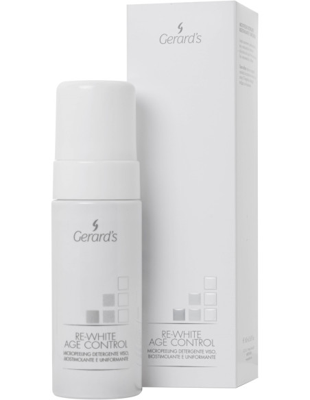 RE-WHITE AGE CONTROL Mikrokooriv vaht näopuhastuseks, biostimuleeriv 160ml
