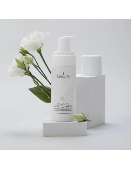 RE-WHITE AGE CONTROL Mikrokooriv vaht näopuhastuseks, biostimuleeriv 160ml