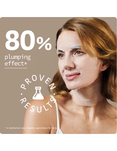 IROHA NATURE näo- ja kaela täitemask - vananemisvastane 23ml