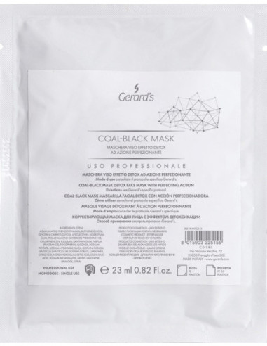 COAL-BLACK näomask, võimsalt...