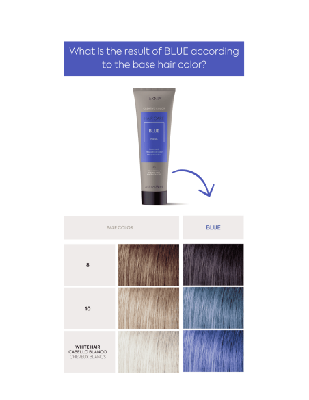 TEKNIA CREATIVE COLOR - SININE tooniv mask 250ml