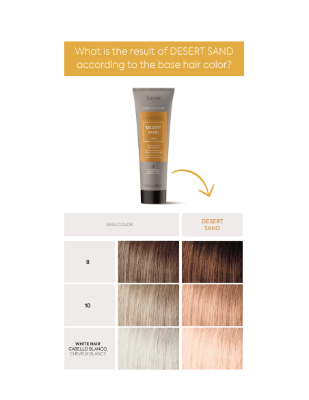 TEKNIA CREATIVE COLOR - DESERT SAND Tooniv mask 250ml