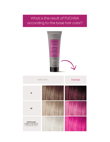 TEKNIA CREATIVE COLOR - FUKSIA Tooniv mask 250ml