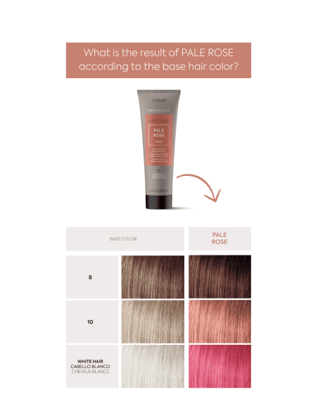 TEKNIA CREATIVE COLOR - PALE ROSE Tooniv mask 250ml