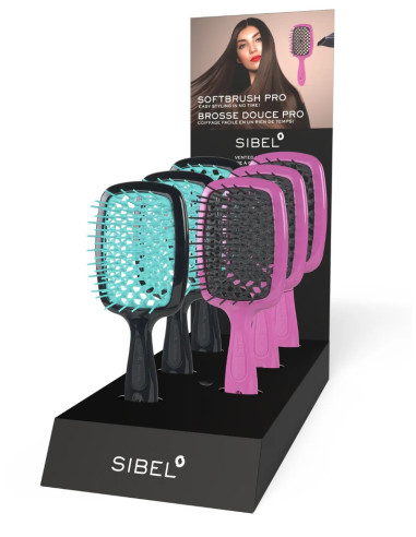 SOFTBRUSH hari, kärgstruktuuriga...