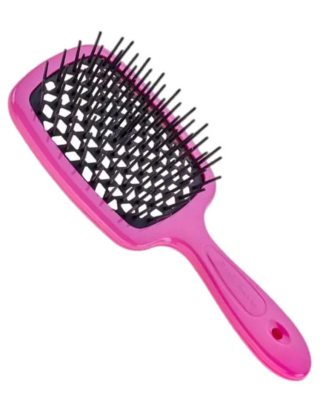 SOFTBRUSH hari, kärgstruktuuriga ventileeritud alusega juuste kuivatamiseks ja stiliseerimiseks 1 tk