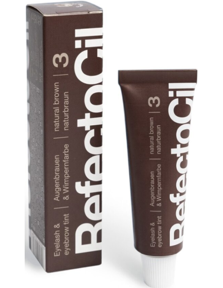 RefectoCil kulmu- ja ripsmevärv, pruun 3, 15ml