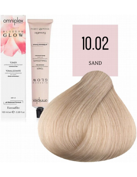 Tonējošā matu krāsa Omniplex Blossom Glow 10.02 100ml