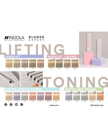 INDOLA BLONDE EXPERT G.2 Pastelne...