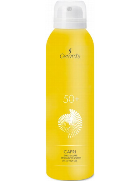 CAPRI kaitsesprei, läbipaistev, kehale, SPF50+ UVA, UVB 150ml