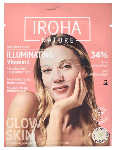 IROHA NATURE Travel Kit – reisikomplekt nahahoolduseks (4 tk + kosmeetikakott)