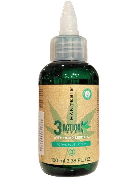 3ACTION GREEN ACTIVE PLUS šampoon nr 2 250ml + ACTIVE PLUS kreem nr 3 100ml