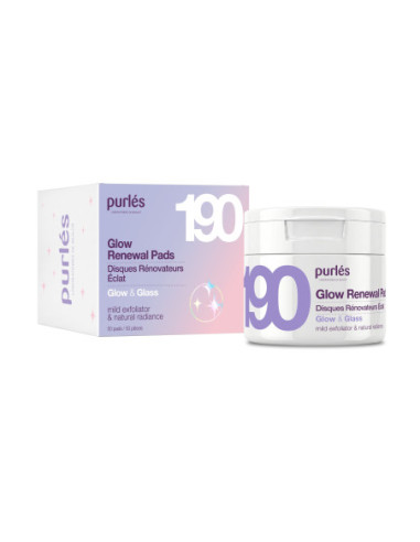 Purlés Glow Renewal Pads sära...