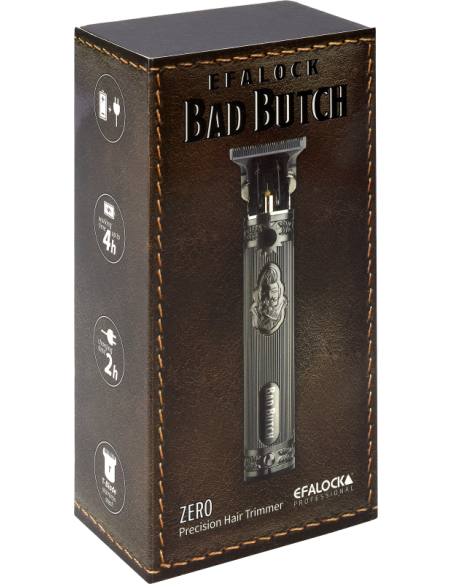 Efalock BAD BUTCH pronksivärvi täppistrimmer, 37 mm T-teraga täpsete kontuuride viimistlemiseks