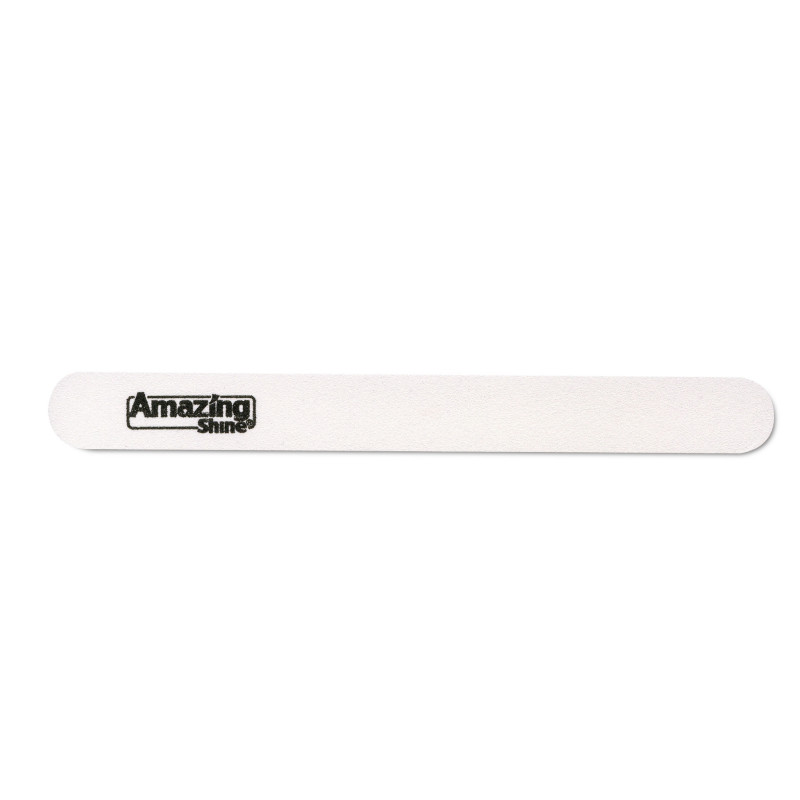 Nail file, 7'',80/80, white, white center Speedy White, 1 pc.