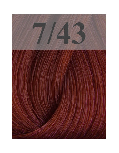 Sensido matu krāsa 60ml 7/43 Medium Red Golden Blonde