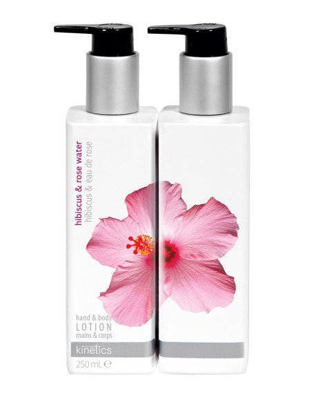 Lõhnastatud käte- ja kehakreem HIBISKUS & ROOSIVESI 250ml