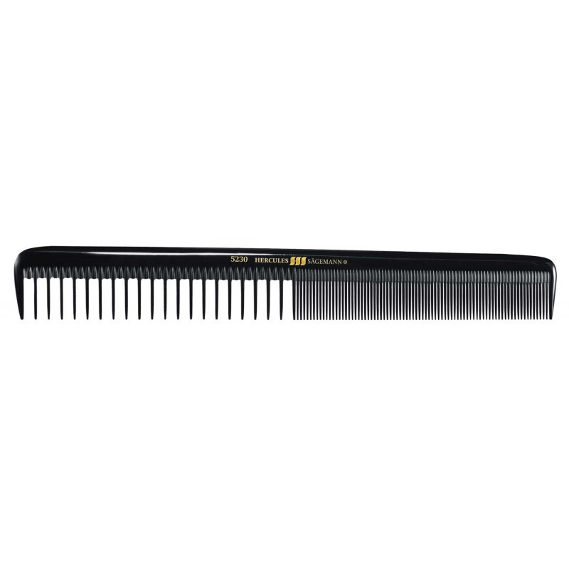 Comb № 5230. |Ebonite 21.6 cm| For hair cutting