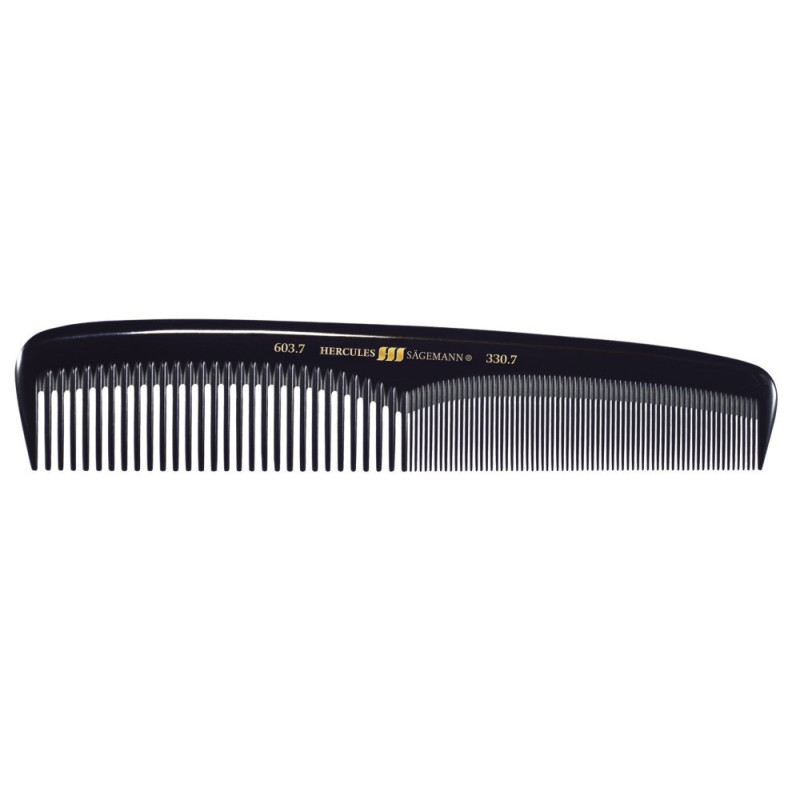 Kamm nr 603/7-330/7. |Eboniit 17,8 cm...