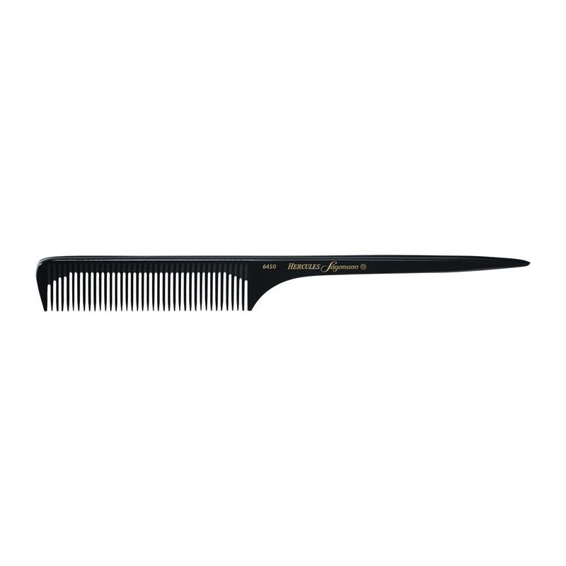 Comb № 6450.|Ebonite 23.5 cm|For hair separation