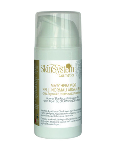 SkinSystem Face mask for the first wrinkles, cleansing-protective, for all skin types 100ml