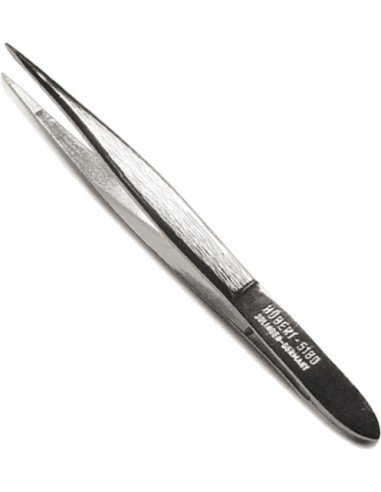 Tweezers pointed, stainless steel