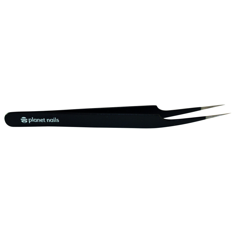 Terava otsaga pintsetid, mustad, 13 cm.