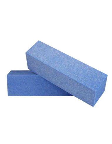 Block for processing the nail plate, blue, 1 pc.