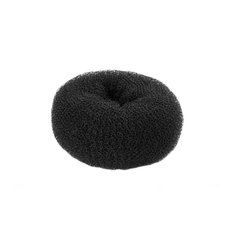 Juuksesõlm, ümmargune, 4,5 cm, must