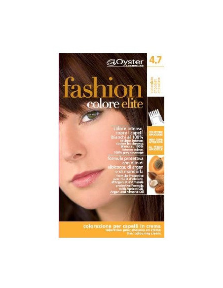FASHION ELITE juuksevärv 4.7, šokolaadikarva 50ml+50ml+15ml