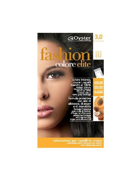 FASHION ELITE juuksevärv 3.0, tumepruun 50ml+50ml+15ml