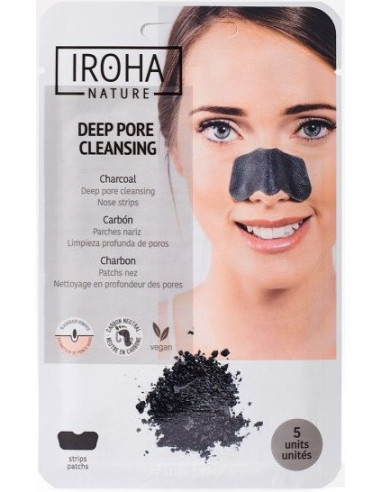 IROHA NATURE näomask Detox ninaribad...