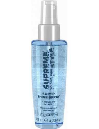 Supreme Style Super Shine Spray 125ml, for hair shine
