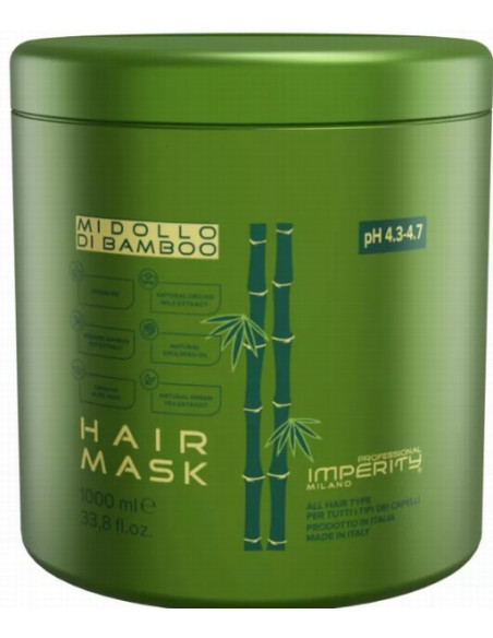 Imperity Organic Midollo Di Bamboo Juuksemask 1000ml