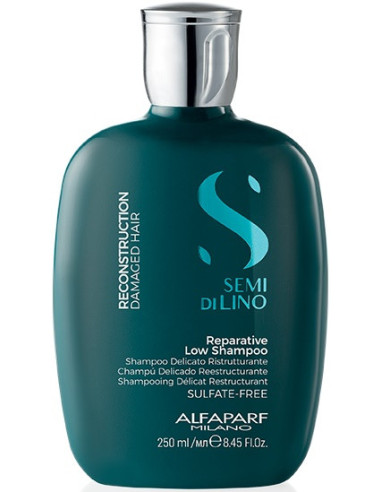 SEMI DI LINO RECONSTRUCTION REPARATIVE LOW SHAMPOO Atjaunojošs šampūns bojātiem matiem 250ml