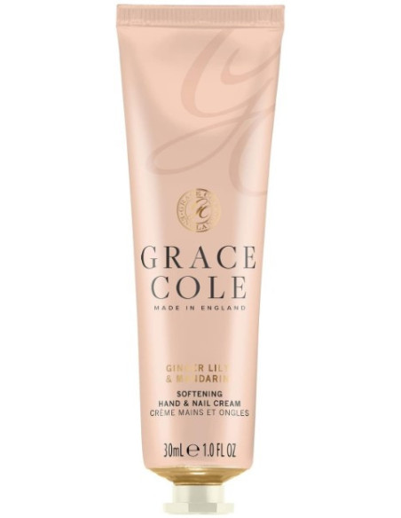 GRACE COLE käte- ja küünekreem (ingveriliilia/mandariin) 30ml