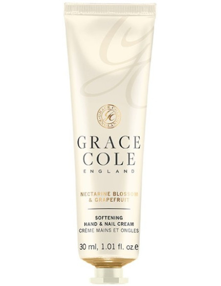GRACE COLE käte- ja küünekreem (nektariniõis/greip) 30ml