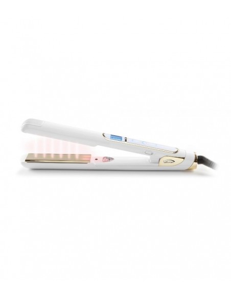 Mach Plus Glam Edition juuksesirgendaja, titaanplaatidega, valge