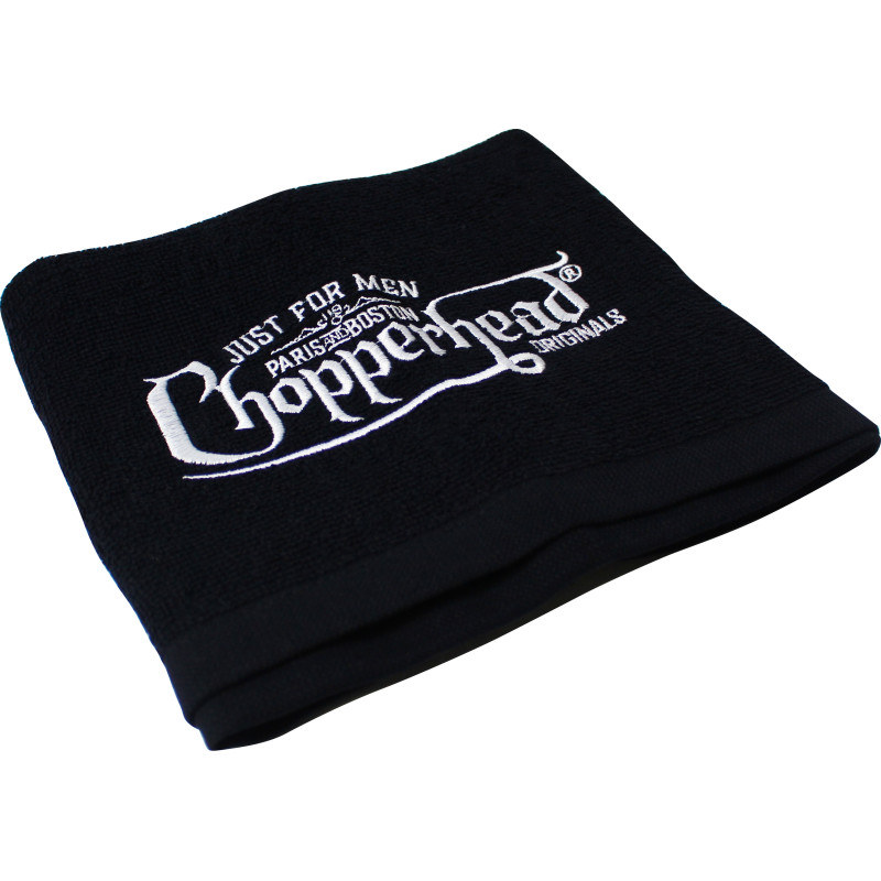 CHOPPERHEAD rätik, must, 80x50cm