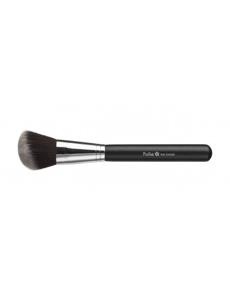 Kabuki pintsel puudri ja põsepuna jaoks, kaldus, nailonharjastega, 17,2 cm