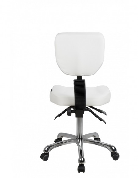 Töömehe tool nelja reguleerimismehhanismiga New Comfort, valge