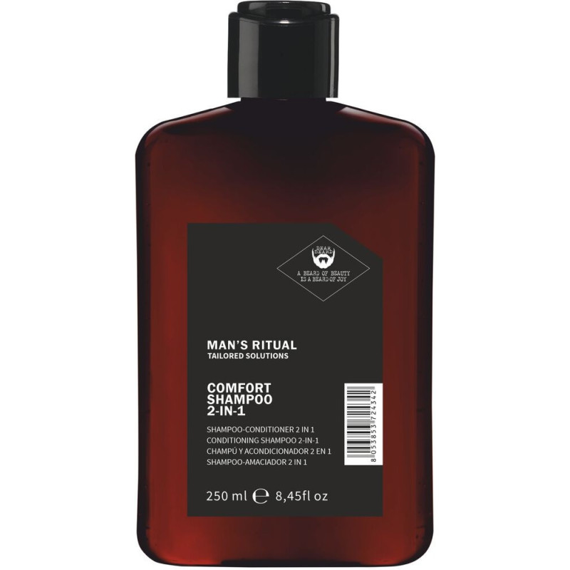 DEAR BEARD MAN`S RITUAL Shampoo + conditioner, moisturizing 250ml