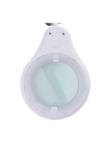 Lauale kinnitatav suurenduslamp, LED, 5 dioptrit, 4 valgusrežiimi