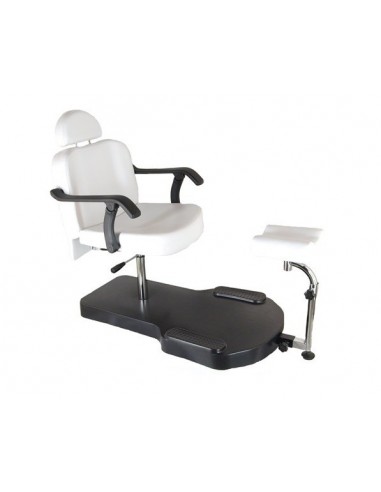 Pediküüritool Span, valge istmega