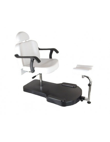 Pediküüritool Span, valge istmega